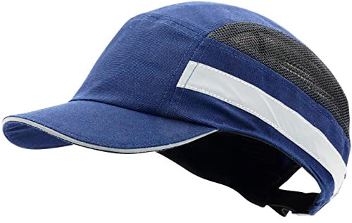 PRO FIT® - Plus Base Anstoßkappe, Marineblau, 5cm Schirmlänge, DIN EN 812