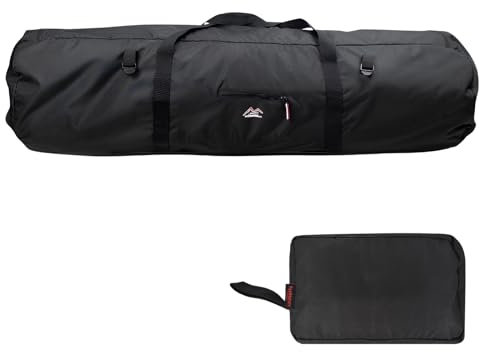 Homirty Bolsa para Tienda de Campaña, Bolsa de Transporte para Pabellones, Estuche de Transporte para Trípode, Bolsa de Almacenamiento para Tienda de Campaña, 90x30x30cm (Negro)