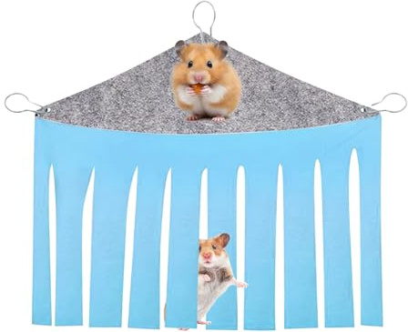 Iouyjiu hamsterhängmatta, ekorre spelgömställen | Multifunktionell livsmiljö dölja sovande lekar för hamster chinchilla dvärg socker glidare husdjur