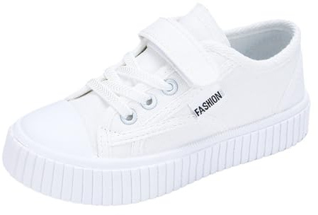 Générique Chaussure Enfant Garçon Fille Baskets pour Enfants Sneaker Sport Léger Mode Respire Respirant Décontractées Confortable Antidérapantes pour Les Activités de Plein Air (Beige, 36)