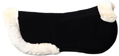 QWUUYEC Almohadilla para Silla de Montar Equitación, Absorción de Impactos, Antideslizante, Transpirable, Grosor Mejorado - Comodidad y Estabilidad, Protección para el Caballo y Mejor