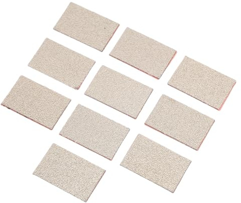 Gonetre Ugello PEI Pulitore per Testina di Stampa Pulitore per Testina di Stampa Resistente Alle Alte Temperature Foglio PEI Durevole per Stampante 3D QIDI Plus 4 25x16.4x0.8mm 10 Pezzi