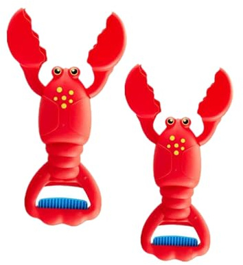 Plastic Lobster Grabber Toy, Lobster Claw Sand Grabber Outdoor Beach Digger, Lightweight Sandbox Digger for Boys and Girls Sand Toys, Fun Encourages Group Play Friendly Design