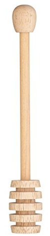 KitchenCraft Mestolo per miele, legno liscio, 16 cm