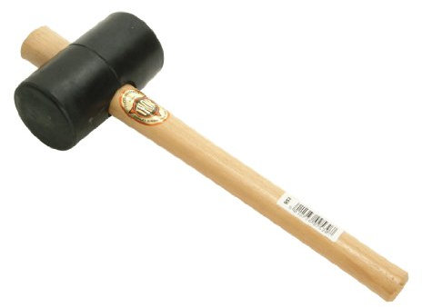 Thor 957 Black Rubber Mallet 3.1/2in