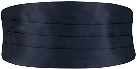 Dobell Mens Navy Cummerbund Regular Fit (28-42in)