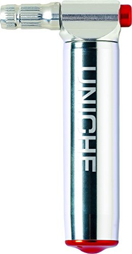 UNICHE Pro CO2 Inflator with Aluminum Storage Canister for Bikes, Lightweight & Durable, Handheld, Manual, Silver (W/O CO2 Cartridge), 1 Year Warranty
