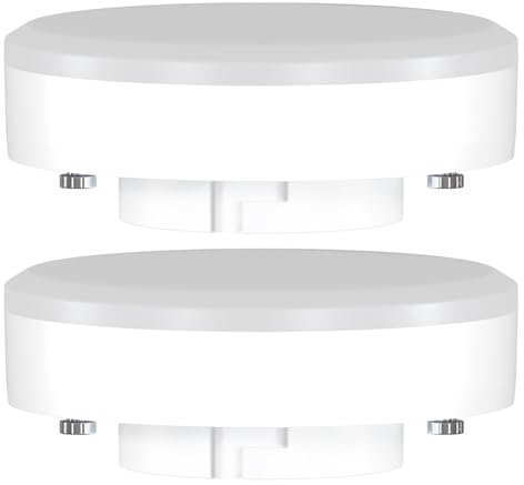 ledscom.de 2 Stück GX53 LED Leuchtmittel, warmweiß (2700 K), 10,6 W, 1038lm, 115°, matt