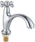 ZXC Robinet sur pied rétro, robinet d'eau froide vintage, robinet nostalgique en chrome