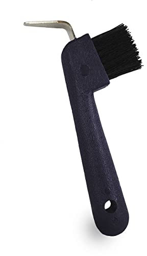 York Hufkratzer für Pferde Standard Grooming Tools Pferdehufkratzer (schwarz)