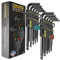 LEXIVON Allen Wrenches Sets, 26-Piece Premium Metric & SAE Hex Keys, L-Shaped Long Arm Ball End Design, Industrial-Grade S2 Alloy Steel (LX-132)