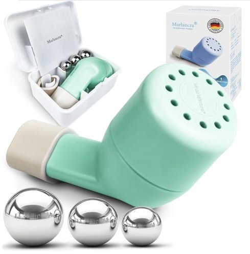 Exerciseur pulmonaire et dispositif d'élimination du mucus dispositif d'élimination des mucosités par la (vert)