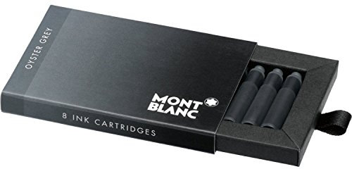 Montblanc Tintenpatronen Oyster Grey (8 Stück) 105187
