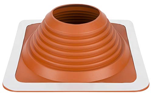 FOLNET Silikon Hochtemperaturbeständige Rohrmanschette Dichtungsflansch für Blechdachdeckungen Dachdurchführung Kabel- Rohrdurchführung Dichtungslansche aus Silikon 6 bis 521 mm (140 mm - 292 mm)