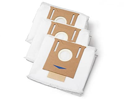 ECOVACS Deebot - Sacchetto per la polvere usa e getta da 2,5 l, con stazione di svuotamento automatico, funziona con robot aspirapolvere T8 AIVI/T8/N8 Pro Plus/N8 Pro, fino a 30 giorni di sporco e