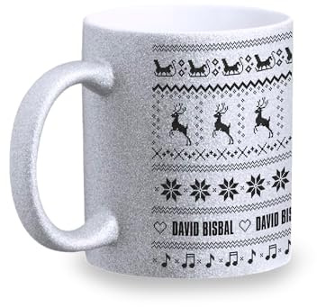 David Bisbal Taza Glitter Todo Es Posible En Navidad (Amazon exclusive)