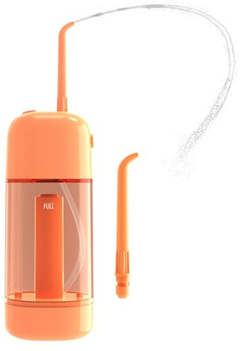 Hydropulseur dentaire - Nettoyeur dentaire sans fil, Irrigateur buccal rechargeable | Jets dentaire portable et étanche, Appareil compact de nettoyage des dents avec réservoir de 90 ml pour appareils