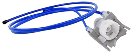 LLHCF Sostituzione del canale di ghiaccio per impieghi gravosi con 2 tubi flessibili e collegamento in acciaio per aggiornamenti di frigoriferi multi-modello in plastica+metallo Set di aggiunta per