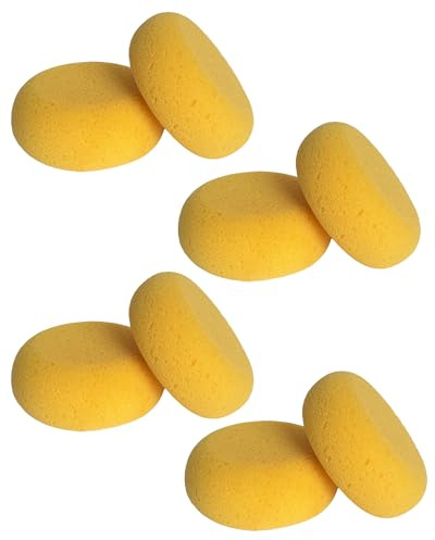 8Pcs Esponjas Redondas para Pintar 7.5cm Artista Esponjas Redondo