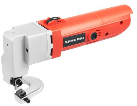 Elektrische Blechschere, 500W Metall Blechknabber mit 3 Kohlebürsten Tools, 2.5mm Metallknabber 2000rpm für präzises Schneiden von Metall