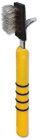 Mars Flexy-King Flexible Slicker Brush, Stainless Steel Bristles