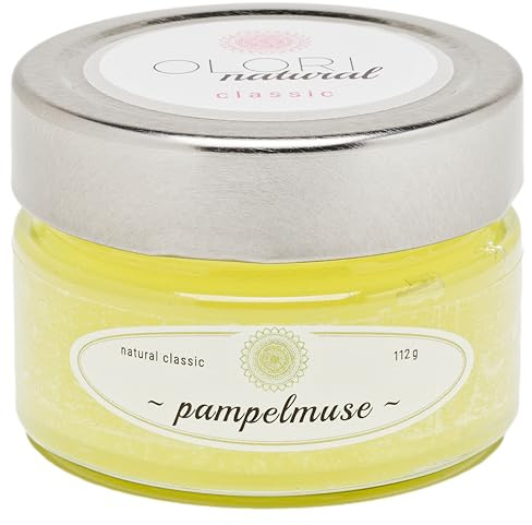 OLORI 'Classic' Pots parfumés - Parfum d'ambiance Naturel - Pamplemousse - fraîcher Longue durée