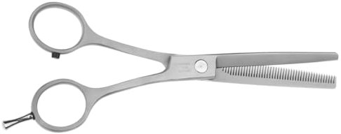 EHASO einseitige Modellierschere + Fingerhaken, 18cm mit 46er Zahnung