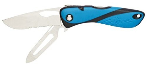 PLASTIMO Knife Offshore SHACKL Key+Spike Blue/BLK