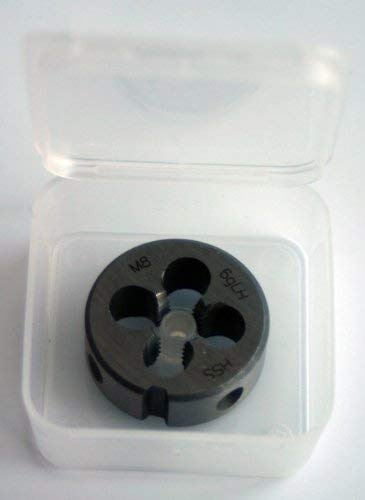 Schneideisen M8x1,25 HSS Schneidrad Schneidkluppe Kluppe Gewindeschneider DIN 223 Linksgewinde