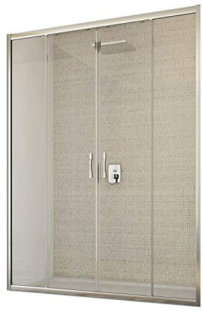 Porta Doccia 130CM H198 Trasparente mod. Young 2 Ante