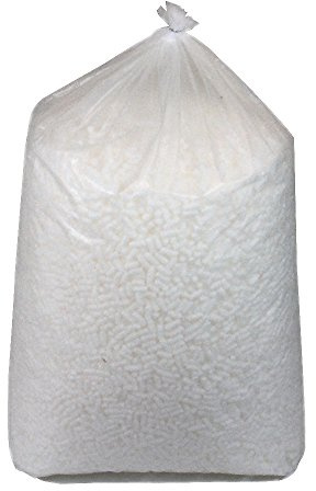 400 Liter BIO Verpackungschips Weiss