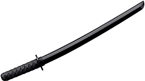 Cold Steel Wakizashi Bokken, Trainingsschwert mit optimiertem Griff, Schwarz