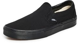 Vans Unisex Erwachsene Classic Slip-on Sneaker, Black/Black, 44 EU