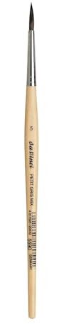 Da Vinci 5590 Series Water Colour Brush, Bristle, Beige, 19 x 0.29 x 30 cm