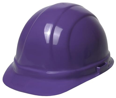ERB 19988 Omega II Cap Style Hard Hat with Mega Ratchet, Purple