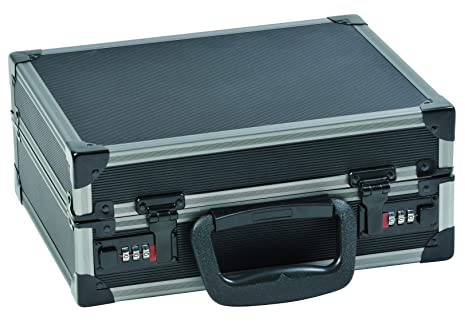 JANUEL - Mallette Munitions pour 200 Cartouches Alu Fume - Diamètre 27.5cm x 22cm x 10cm
