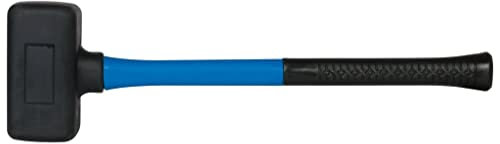 SW-Stahl 51113L Schonhammer Rückschlagfrei 2100g I Gummihammer groß I Schonhammer 70mm Durchmesser I Glaserhammer zum Lösen von Felgen