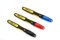 Stanley FatMax Permanentmarker mit feiner Spitze, schwarz/rot/blau, 0-47-322