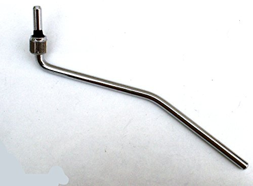 Silver chrome floyd rose style tremolo arm with collar for electric guitar bridge whammy bar
