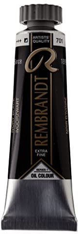Rembrandt Aceite Color Tubo 15 ml Marfil Negro 701