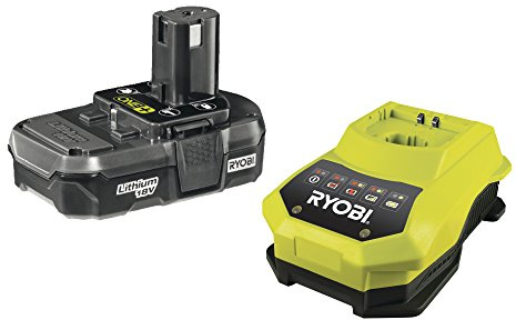 Ryobi RBC18L13 ONE+ 18V Battery and Charger kit (1x 1.3Ah Lithium)