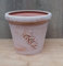 NEU !! Italienischer Blumentopf mit Olivenzweig echt Terrakotta Durchmesser ca. 30 cm, Blumenkübel für Garten und Wohnung Terracotta, kein Kunststoff, Pflanzgefäß Garten Sommer Terrasse Balkon Deko