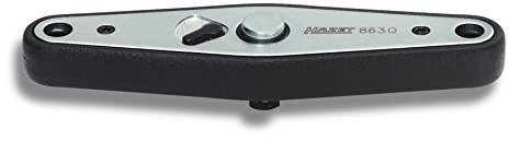 HAZET Umschaltknarre (1/4 Zoll Vierkant, 20 Zähne, Quergriff) 863Q