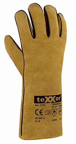 texxor Krakatau 1210 Schweißerhandschuhe Grillhandschuhe Hitzeschutzhandschuhe