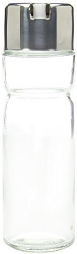 Genware NEV-KC100 Glass Oil/Vinegar Bottle with 2 Piece Fit
