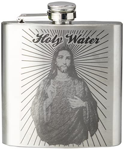 Diabolical Gifts DP0613 Weihwasserflasche, silberfarben