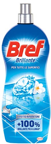 Bref Fresh Brillante Detersivo Brillante Pavimenti per tutte le Superfici, Igiene Casa, 1 Confezione 1250 ml