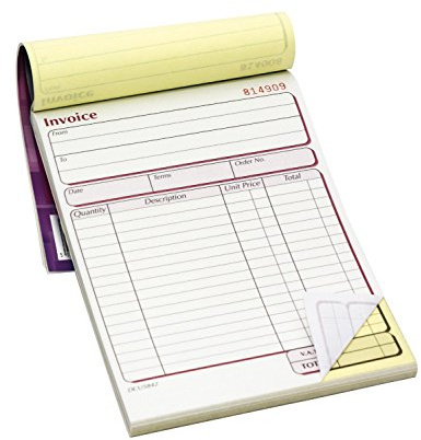 3X PUKKA PAD A5 (127x203mm) 50 Set NCR Duplicate Invoice Book Single DCU5842