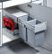Hailo Tandem 7 K Abfallsystem Drehtür Vollauszug / 2x 15 Liter / 40 cm