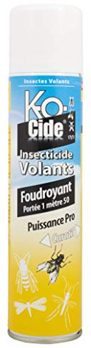 ABATOUT K-OCIDE - Foudroyant Volants - Insecticide - Volants - Valve Mini-Jet - 400 ML